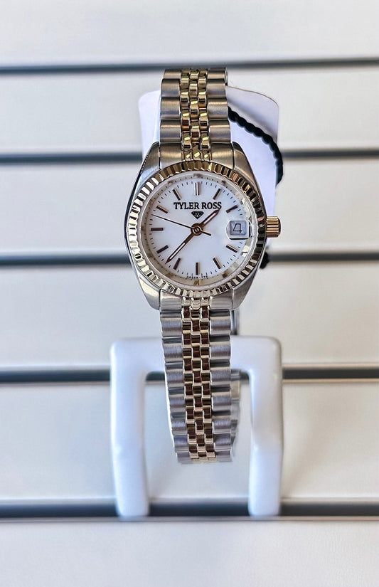 Tyler Ross Swiss Quartz Ladies Two-Tone Watch