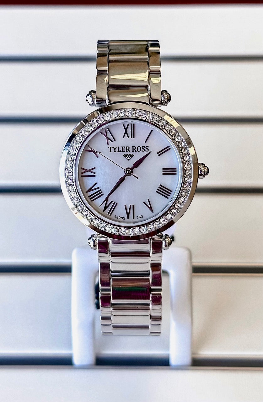 Tyler Ross Swiss Quartz Ladies Stainless Watch