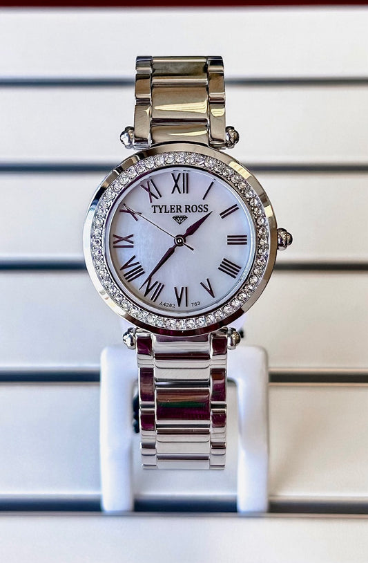 Tyler Ross Swiss Quartz Ladies Stainless Watch