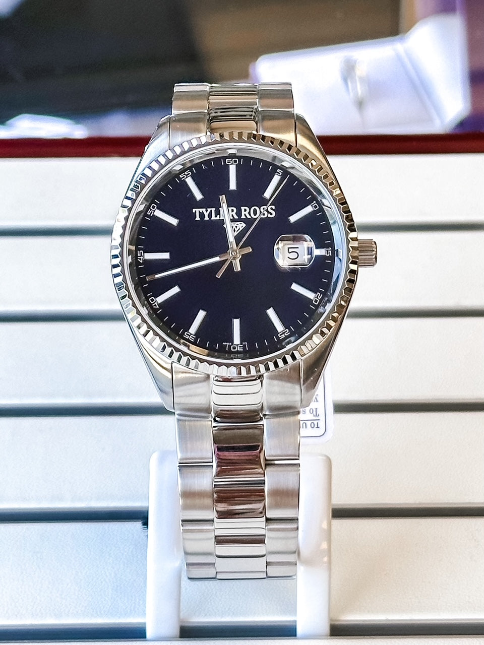 Tyler Ross Swiss Quartz Men's Stainless Watch