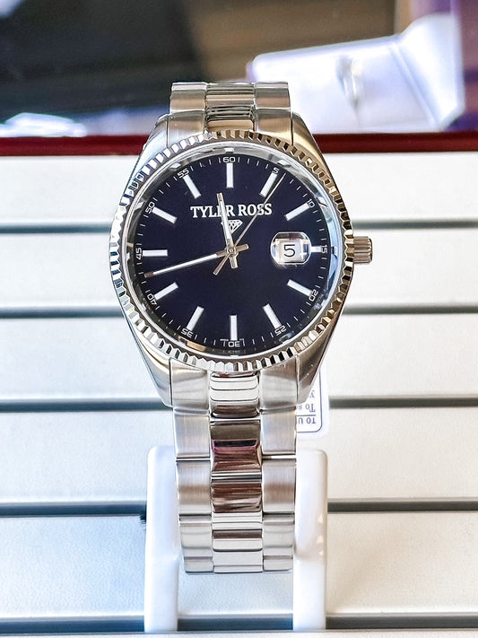 Tyler Ross Swiss Quartz Men's Stainless Watch
