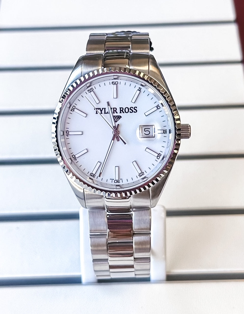 Tyler Ross Swiss Quartz Men's Stainless Watch