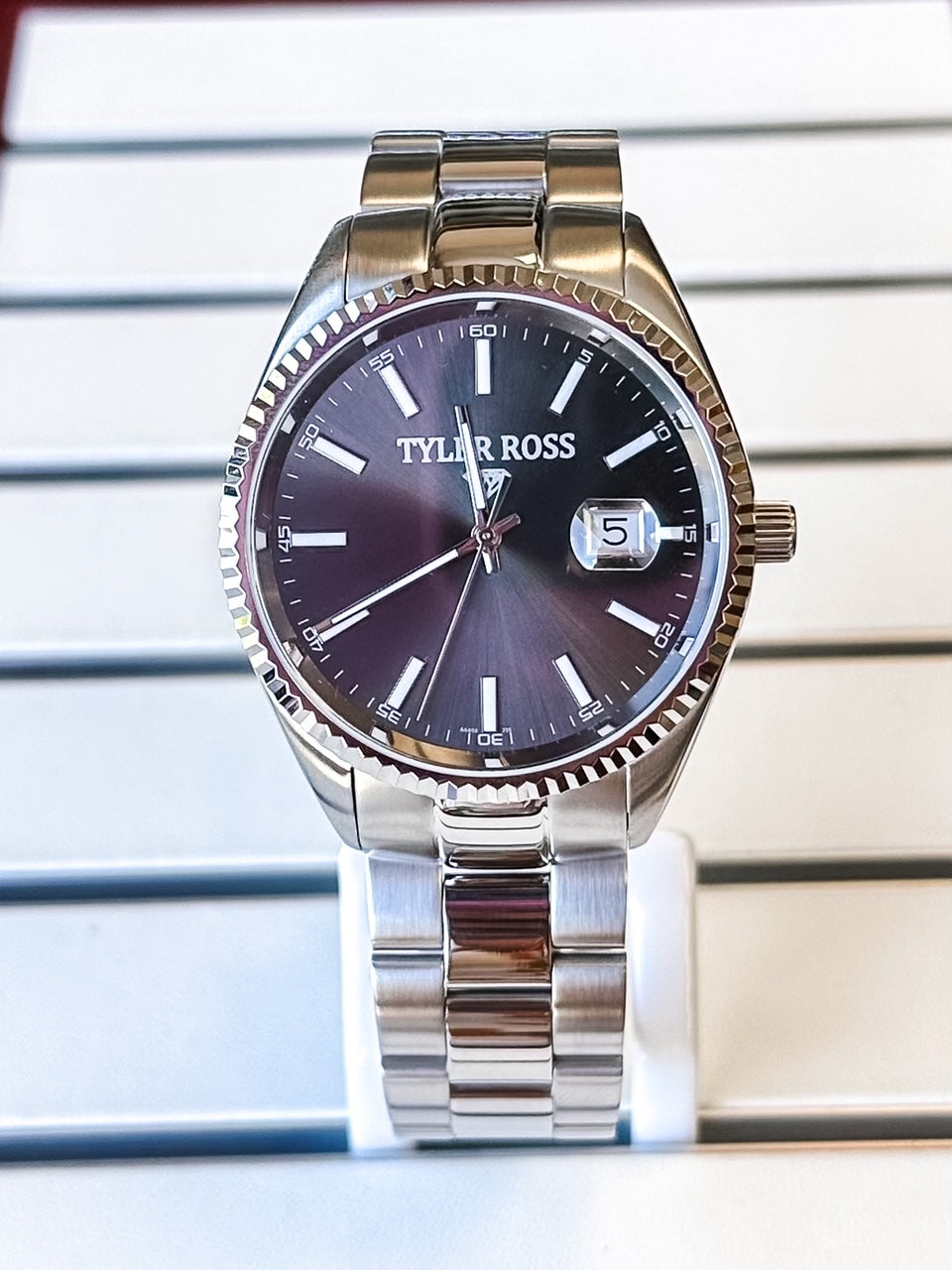 Tyler Ross Swiss Quartz Men's Stainless Watch