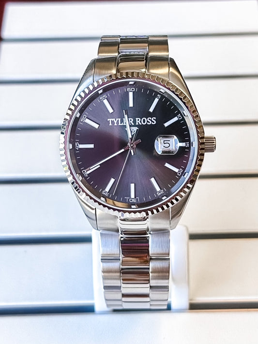 Tyler Ross Swiss Quartz Men's Stainless Watch