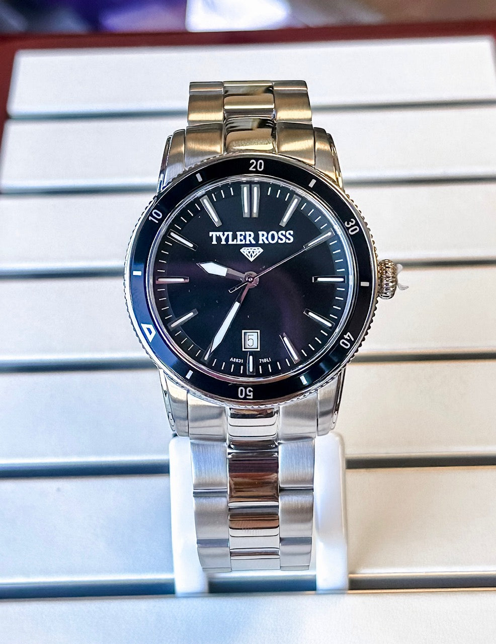 Tyler Ross Swiss Quartz Men's Stainless Watch