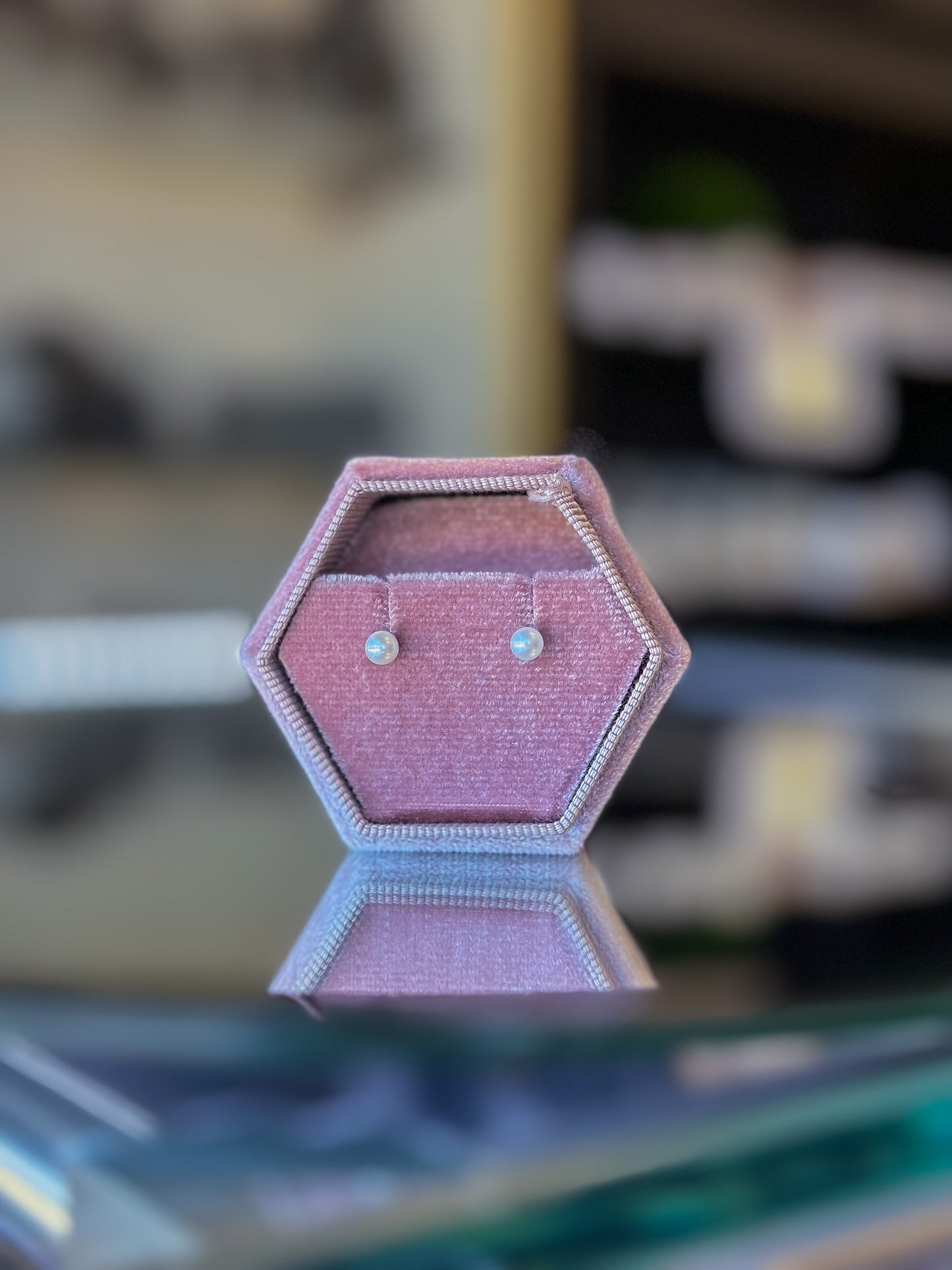 Sterling Silver Children's Freshwater Pearl Earrings